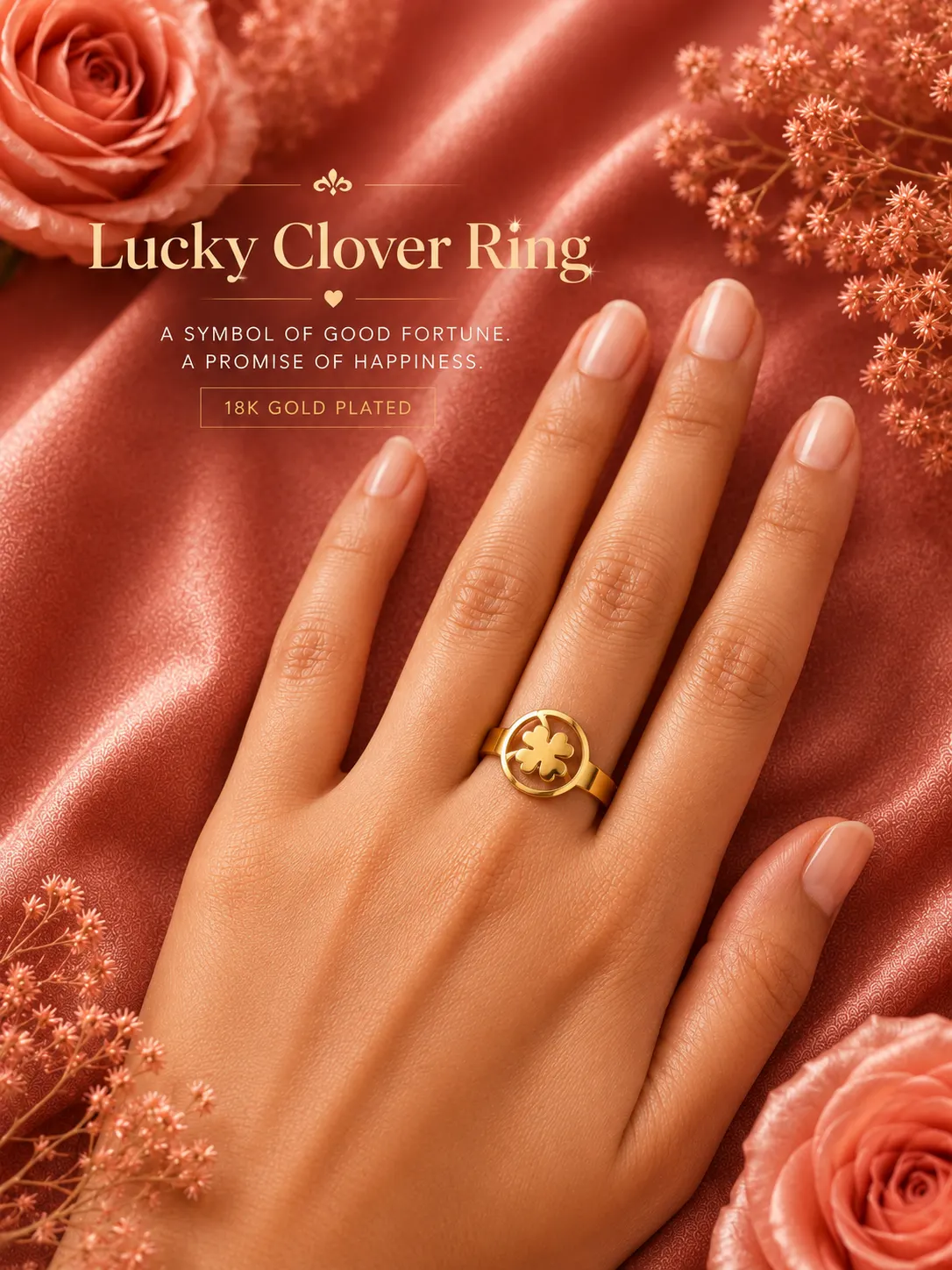 Lucky Clover Ring