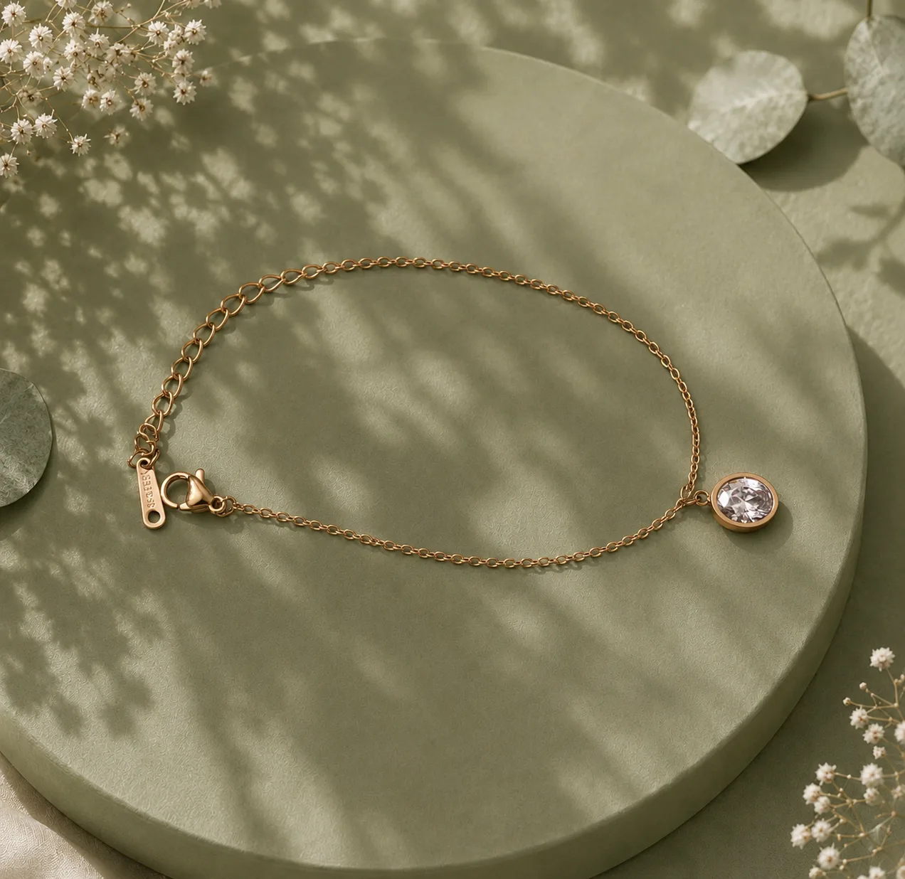 Rose Gold Lumina Crystal Bracelet