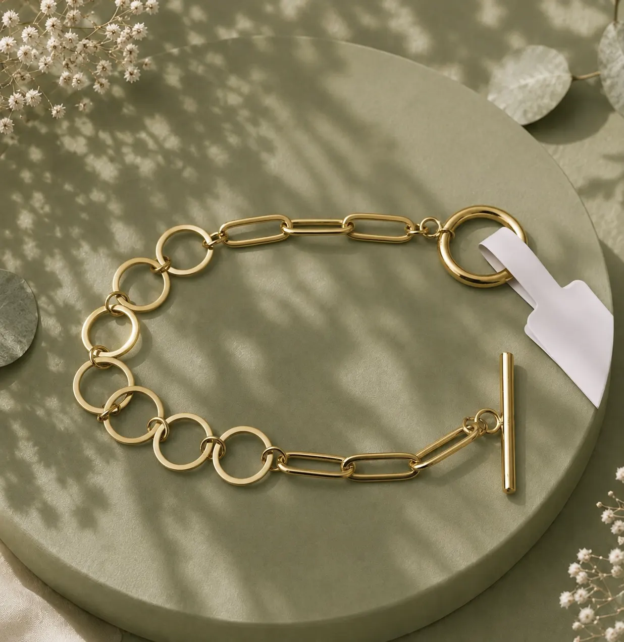 Golden Orbit Bracelet