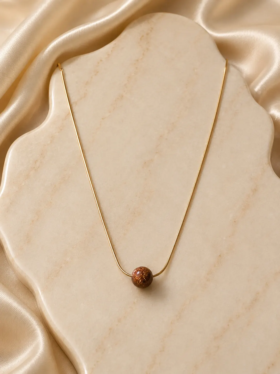 Golden Stardust pendant