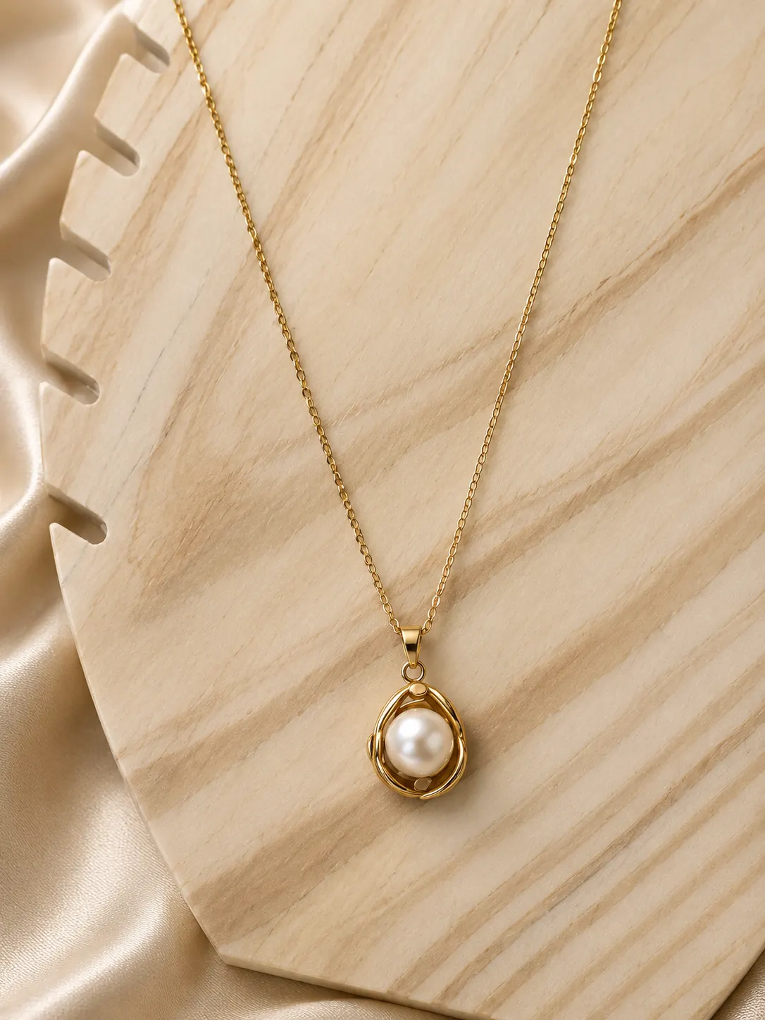 Royal Pearl Bloom Pendant