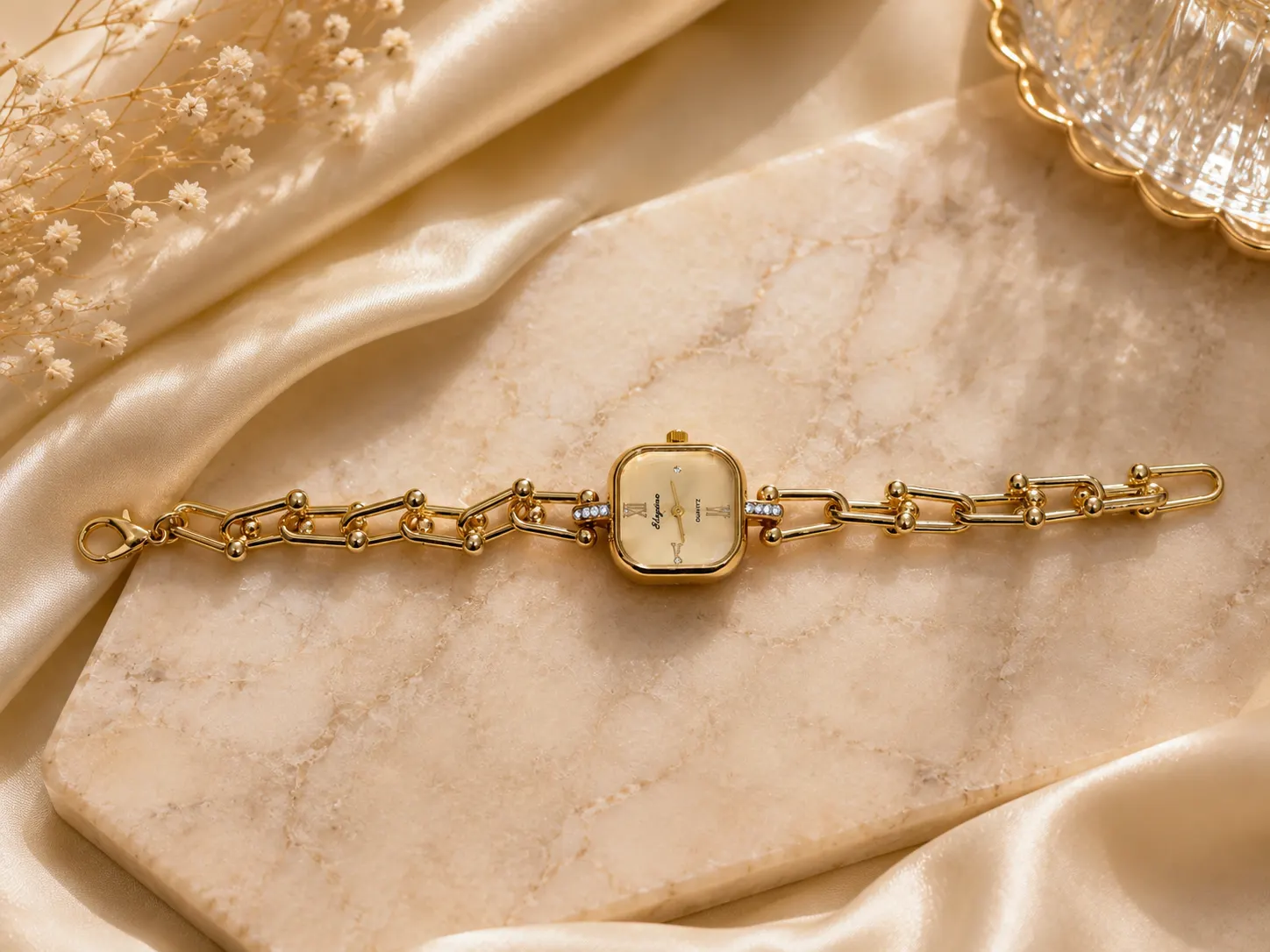 Champagne Dial Bracelet watch