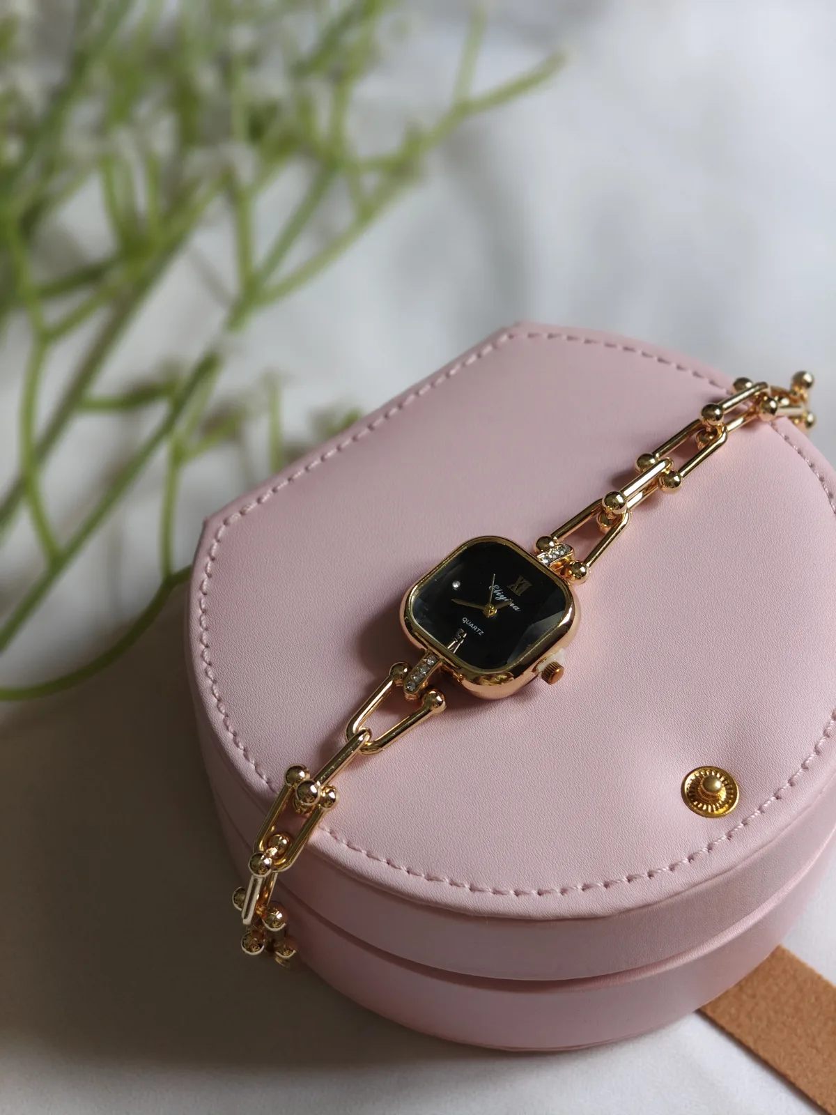 Black Dial Bracelet watch