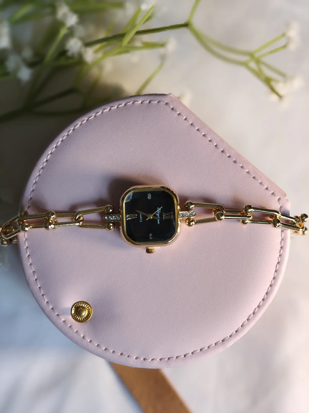 Black Dial Bracelet watch