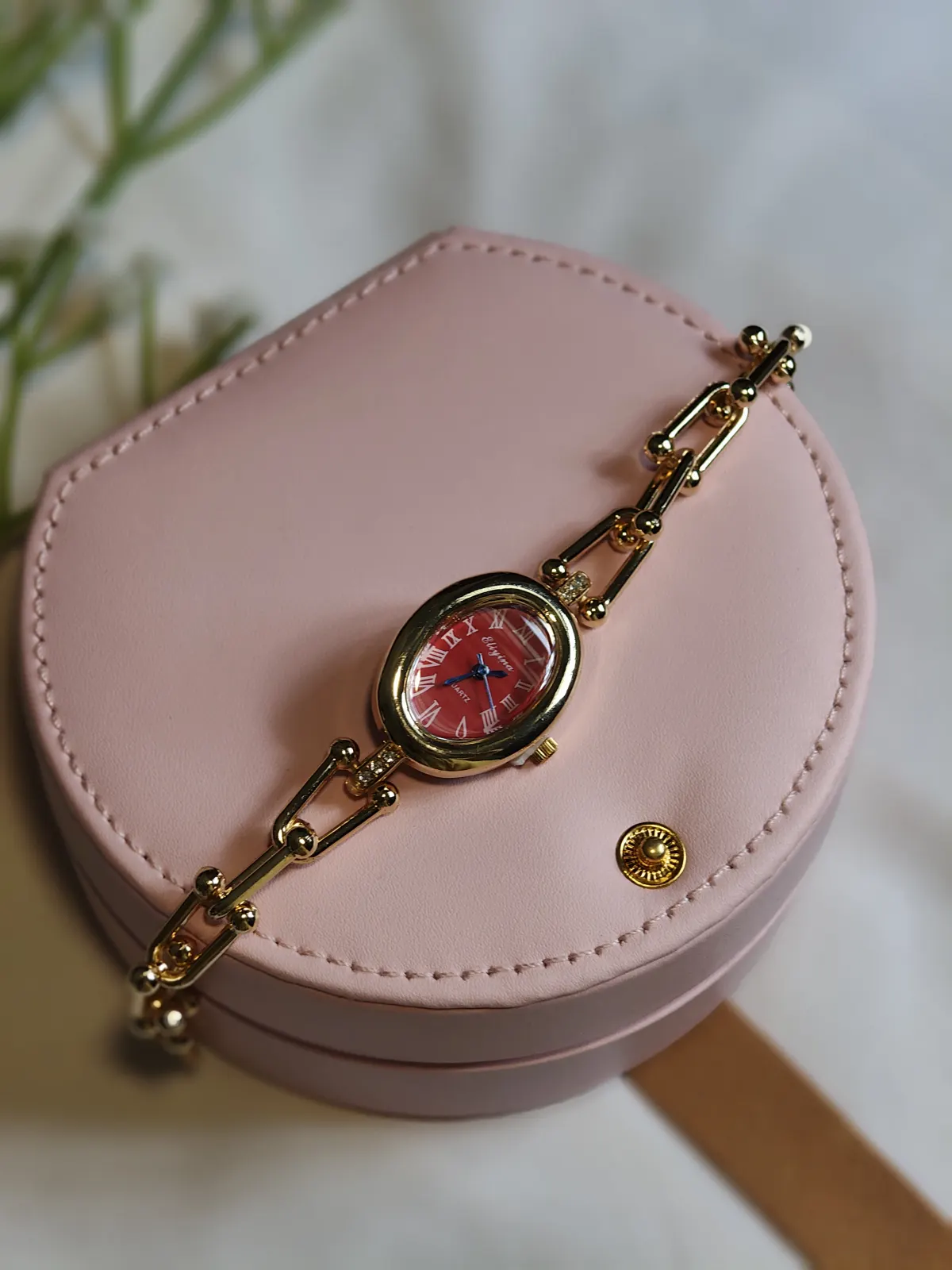 Red Dial Bracelet watch