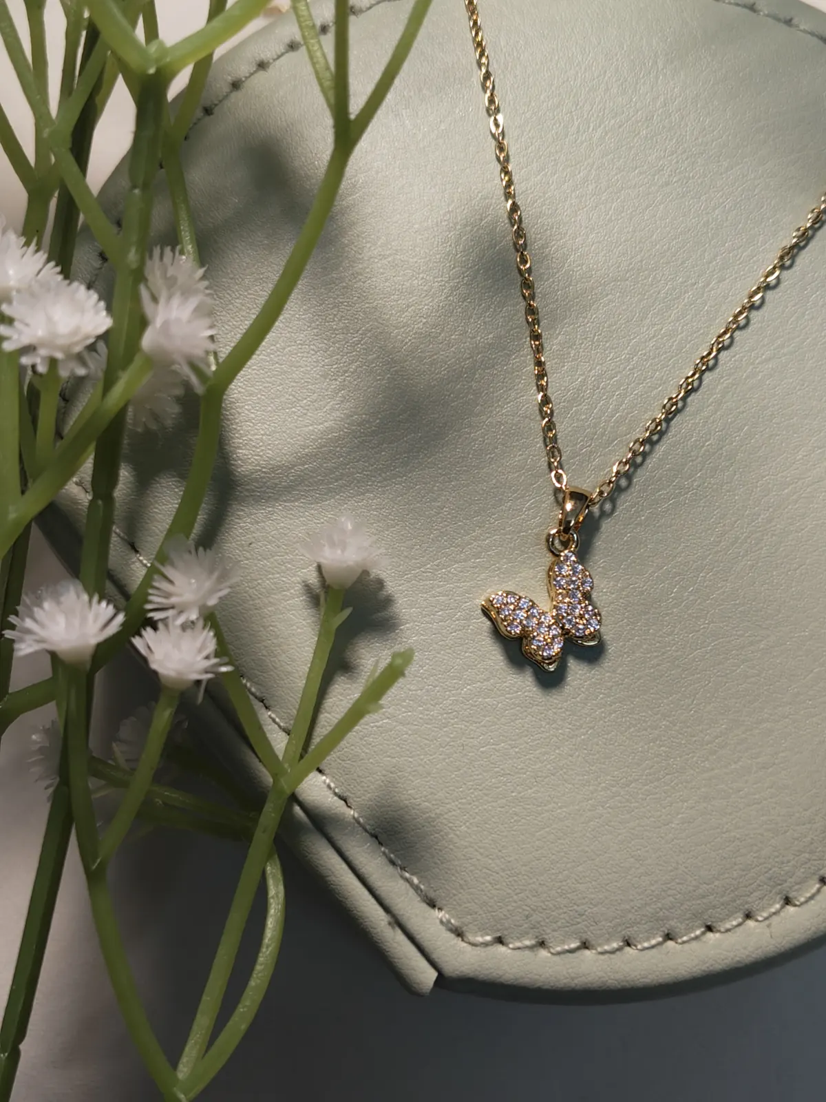 The Sparkling Butterfly Pendant