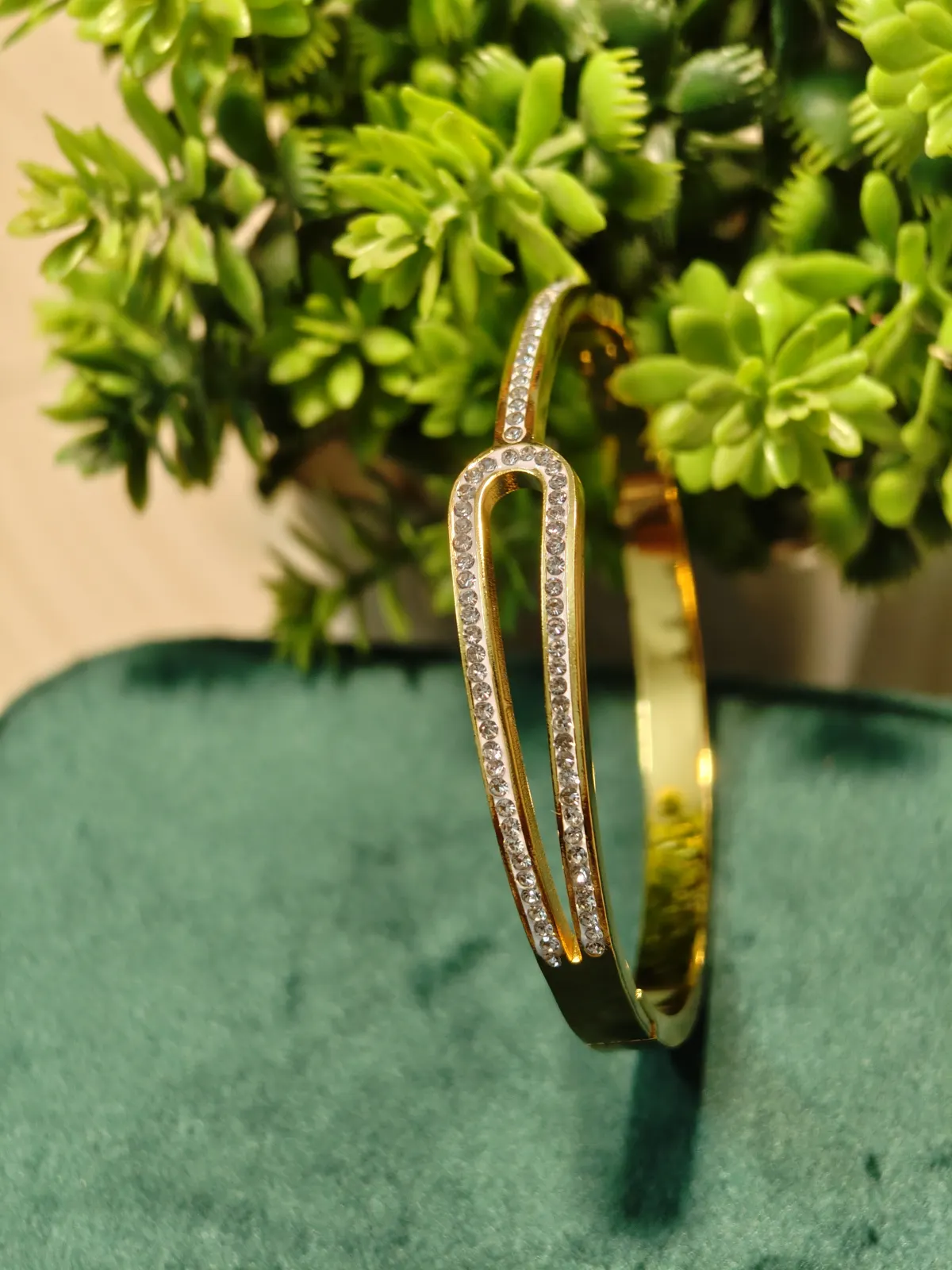 Celestial Arch stone Bangle