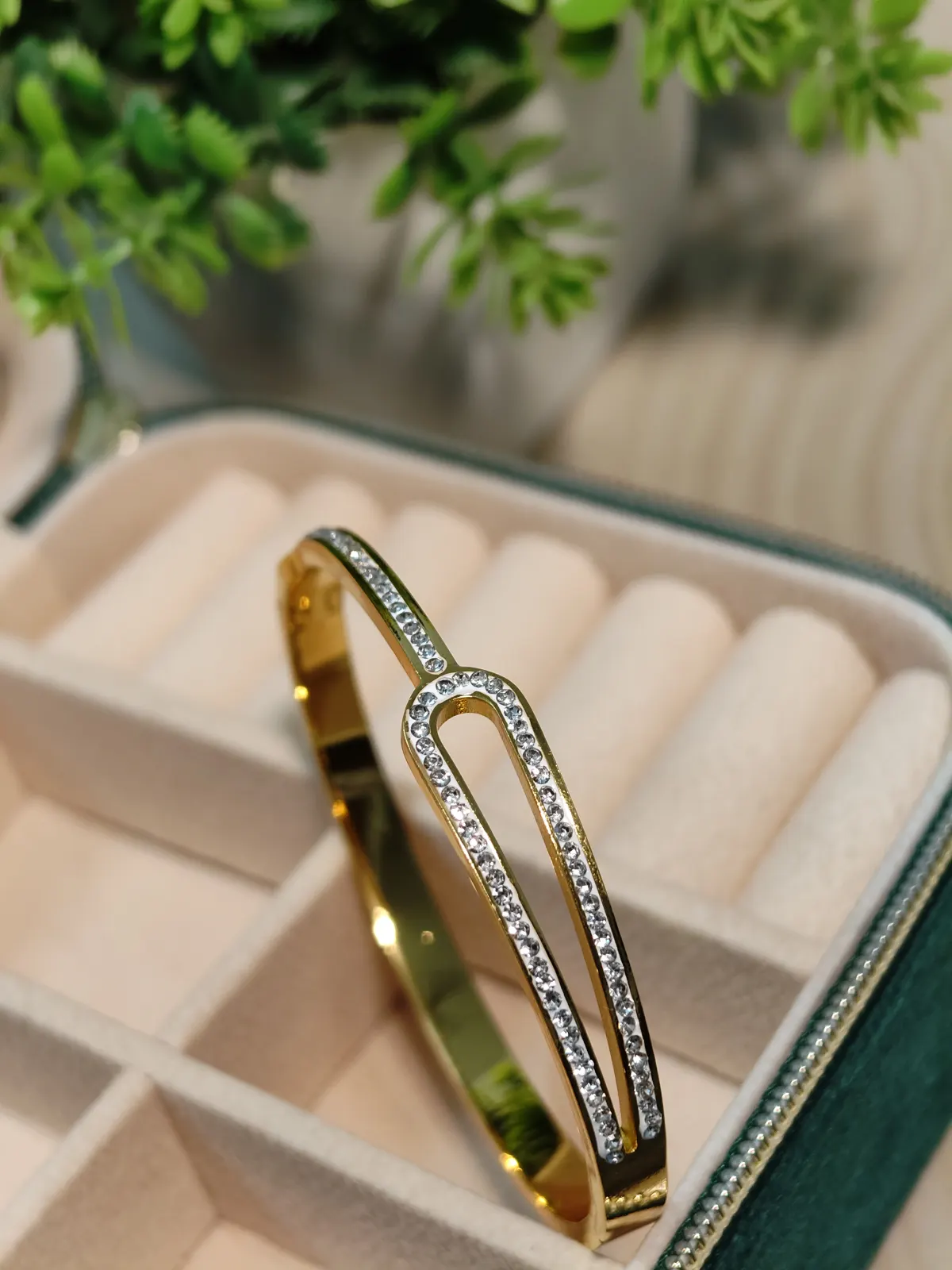 Celestial Arch stone Bangle