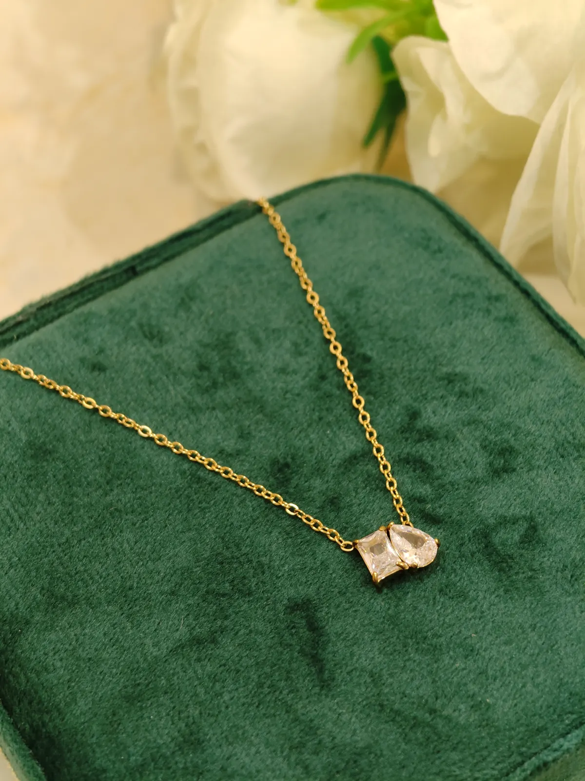 Dual Stone Chain