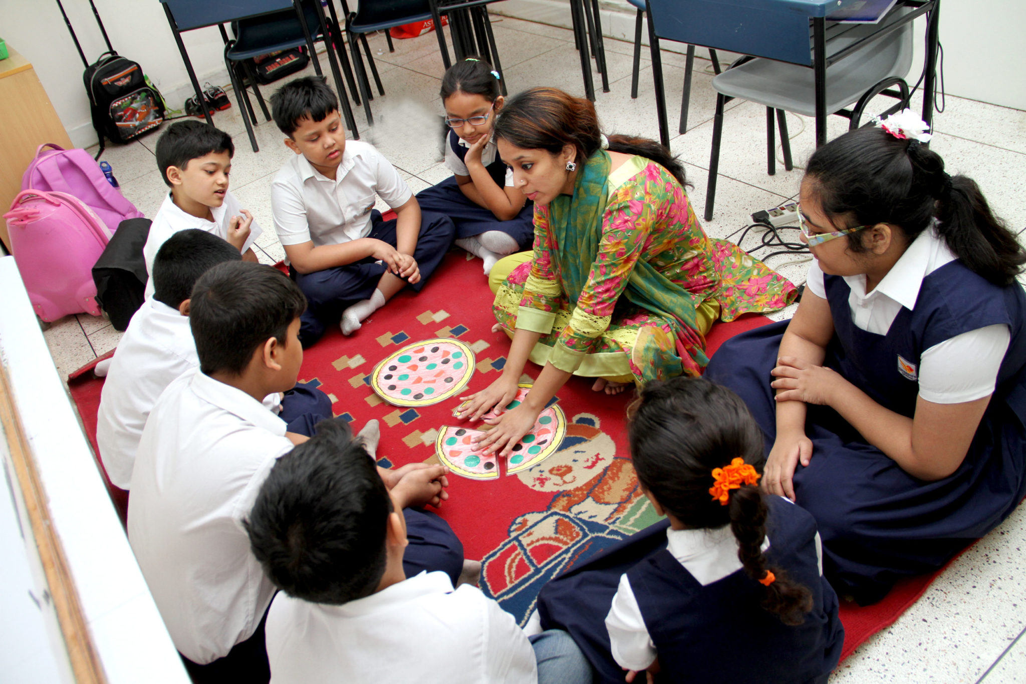 SSK Primary School building in Gulshan Dhaka