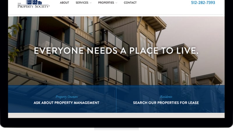 The Property Society Website Gets a New Lease