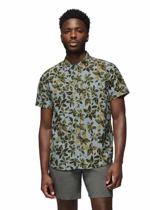 prAna-Lost Sol Printed Short-Sleeve Shirt - Men's
