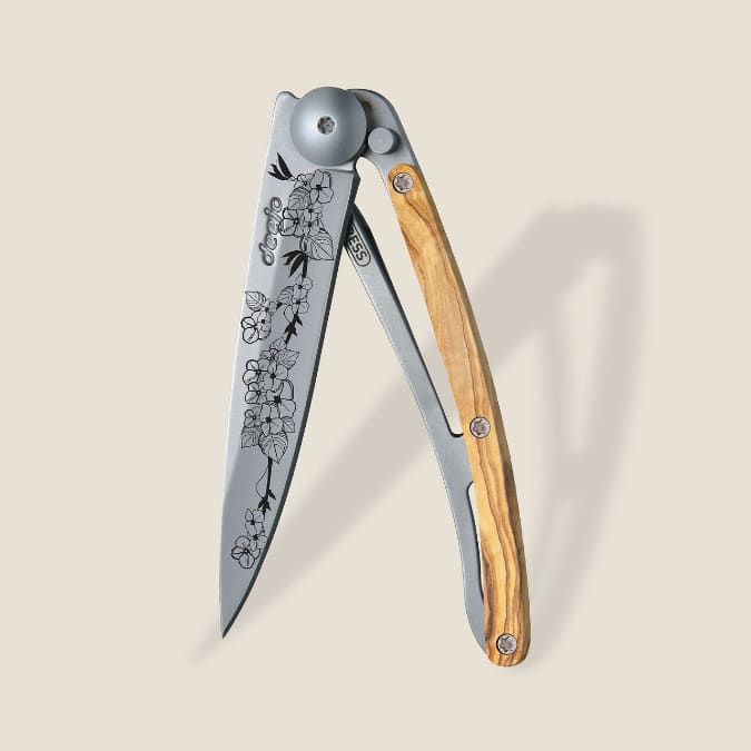 deejo-Deejo 27g - Olive Wood/Cherry Blossom