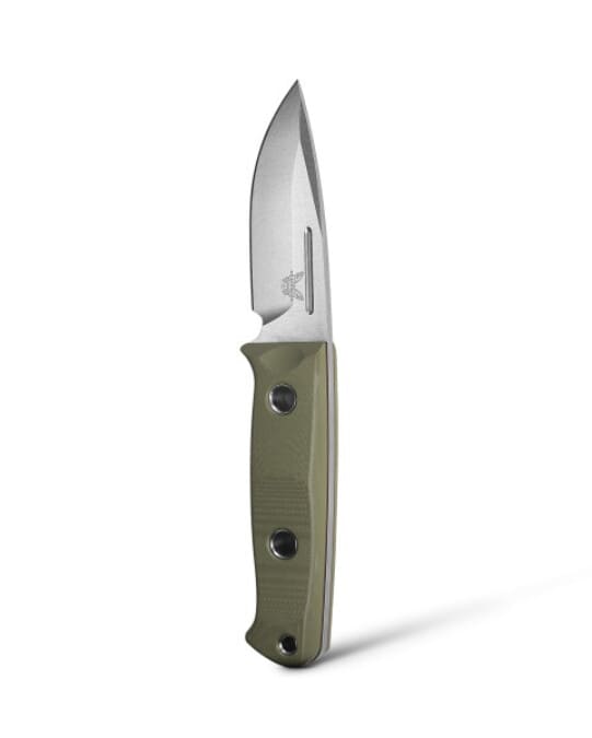 Benchmade-Mini Bushcrafter - OD Green G10