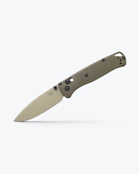 Benchmade-Bugout - Deep Olive Grivory