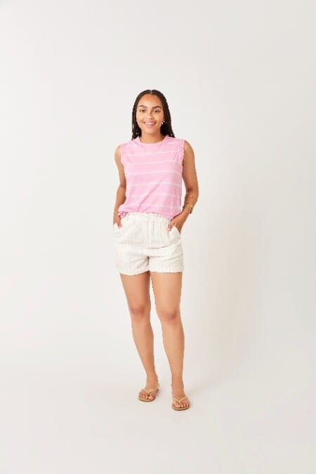 Carve-Journey Linen Short -  Women's