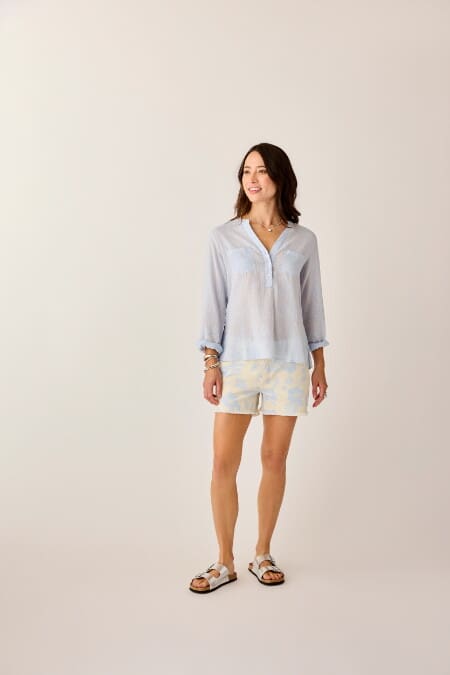 Carve-Dylan Textured Shirt - Women's
