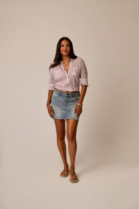Carve-Dylan Gauze Shirt - Women's