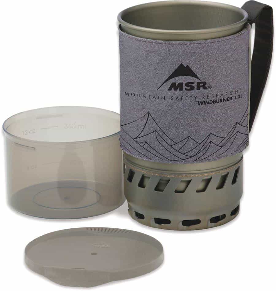 MSR-WindBurner 1.0L Accessory Pot Gray
