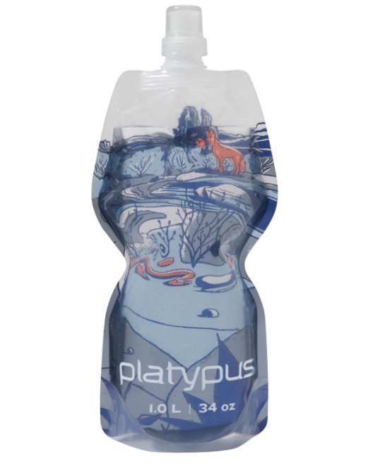 Platypus-Soft Bottle 1L with Closure Cap