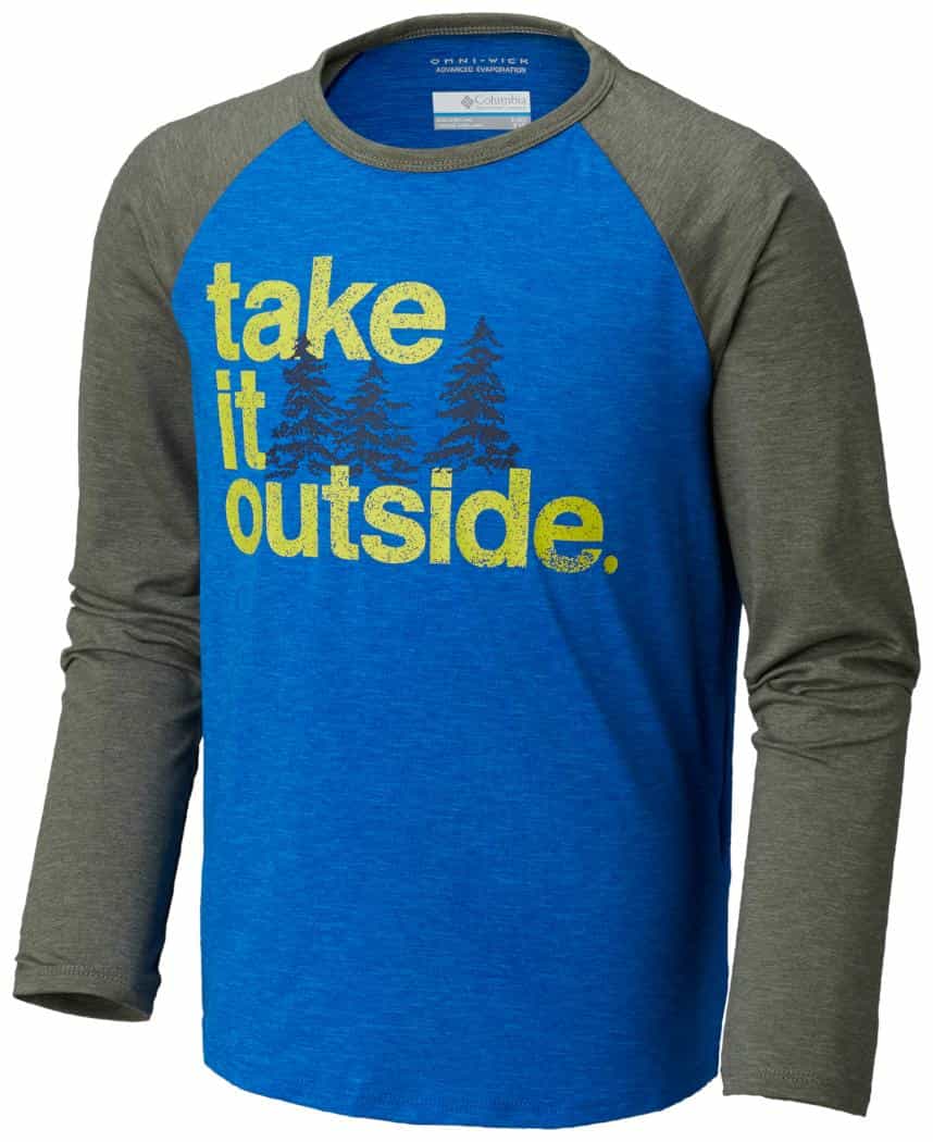 columbia youth long sleeve shirts
