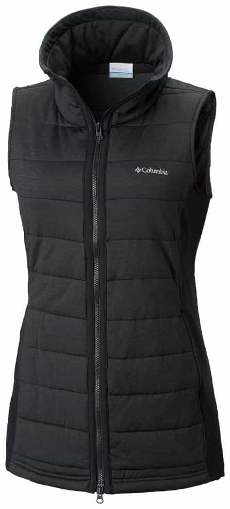 black columbia vest