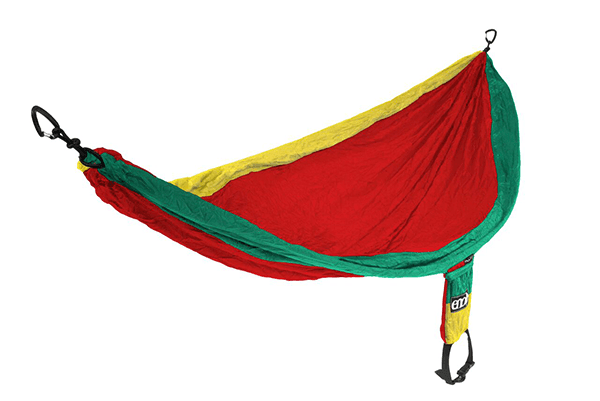 HorBous 31* 102 Portable Outdoor Sport Camping Travel Beach Backpacking Nylon Hamac l/éger avec 2 Cordes 4 Couleurs