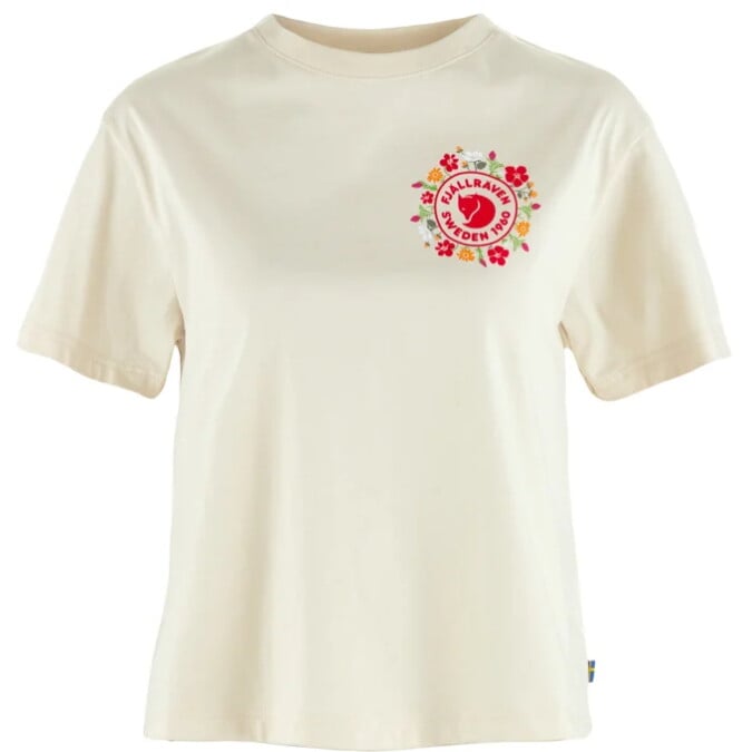 Fjällräven-Fjällblomster Logo T-shirt - Women's