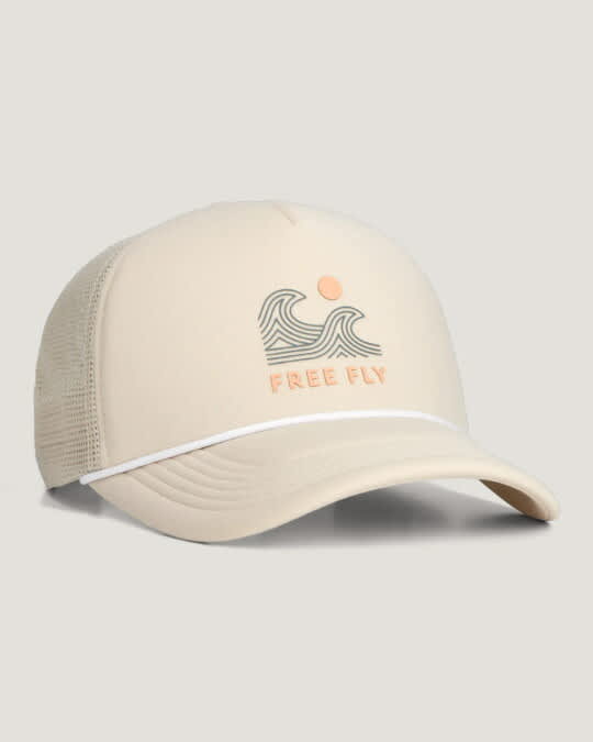 Free Fly-Point Break Foam Trucker Hat