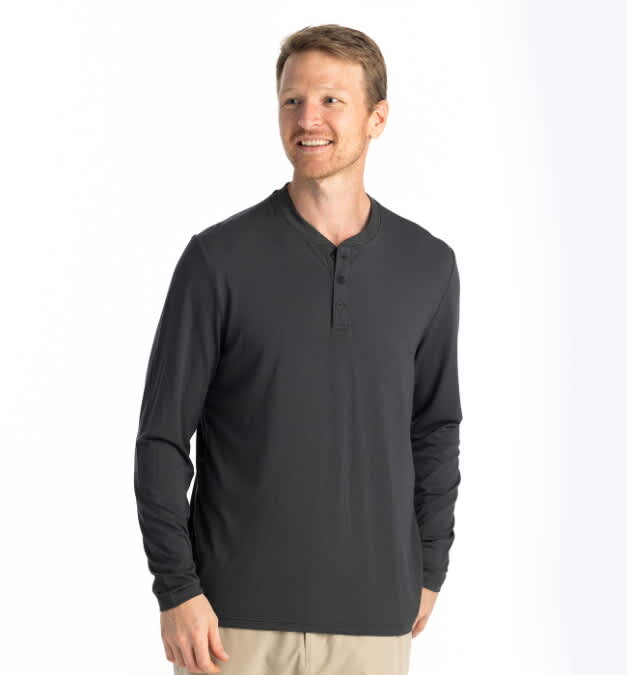 Free Fly-Bamboo Flex Henley - Men's