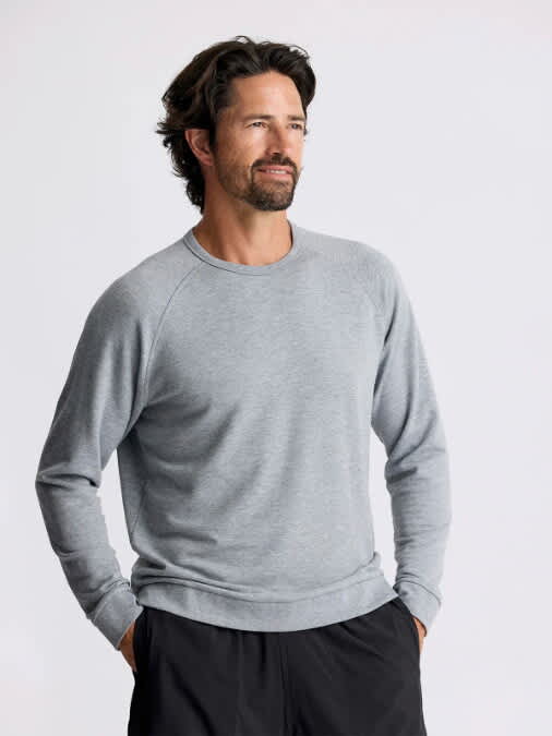 Free Fly-Bamboo Lightweight Fleece Crew - Men's