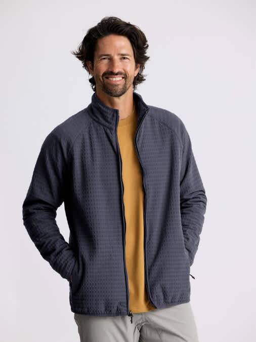 Free Fly-Gridback Fleece Jacket - Men's