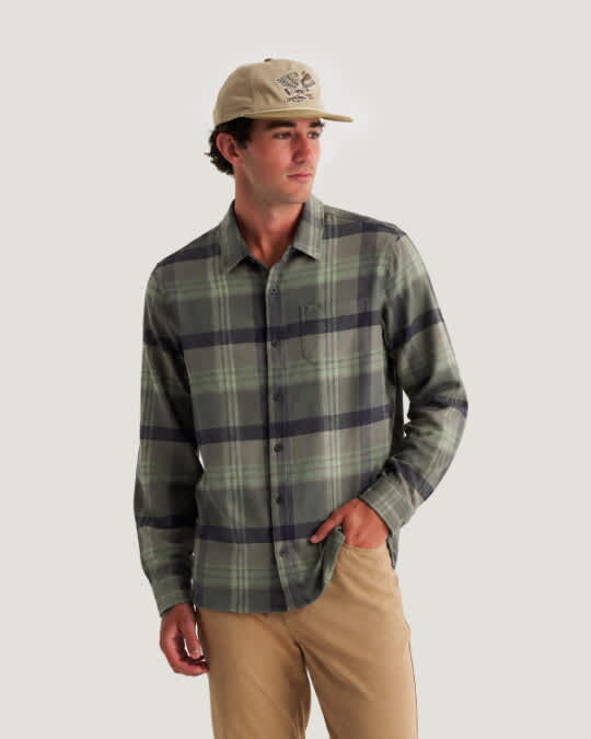 Free Fly-Seawool Flannel - Men's