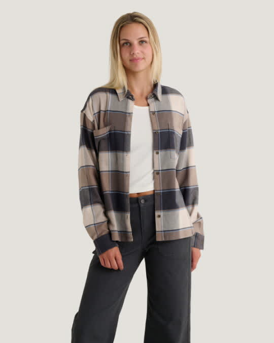 Free Fly-Seawool Oversized Flannel - Women's