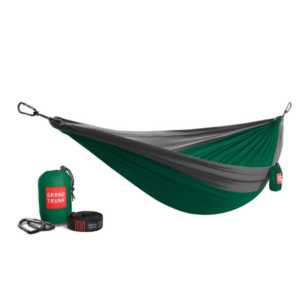 Grand Trunk-Double Deluxe Hammock with Straps