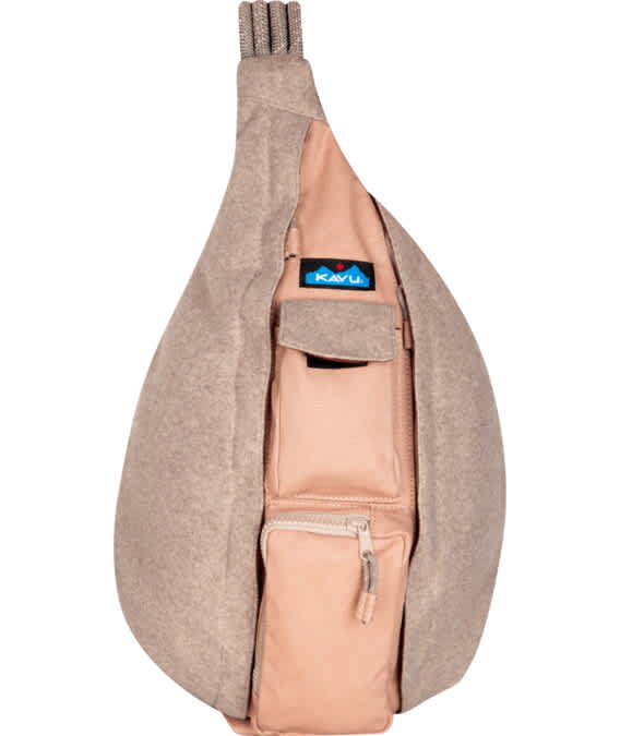 Kavu Camp Sling Bag HTF Kavu Sling Rope Bag Green Sasquatch