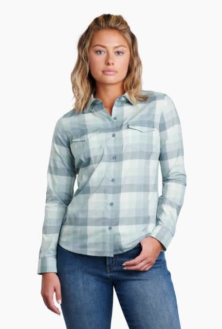 Kuhl Tess Flannel Shirt, Tops, Clothing & Accessories