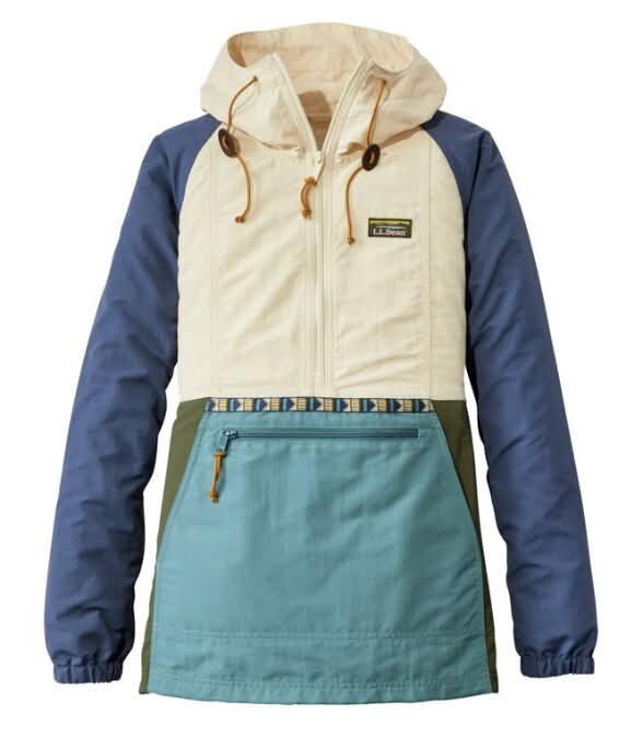 L.L.Bean-Mountain Classic Anorak Multi Color - Women's