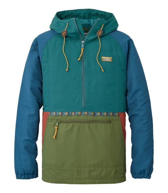 L.L.Bean-Mountain Classic Anorak Multi Color - Men's