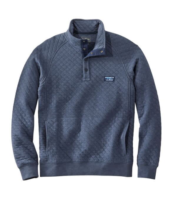 L.L.Bean-Bean's Quilted Sweatshirt Tall - Men's