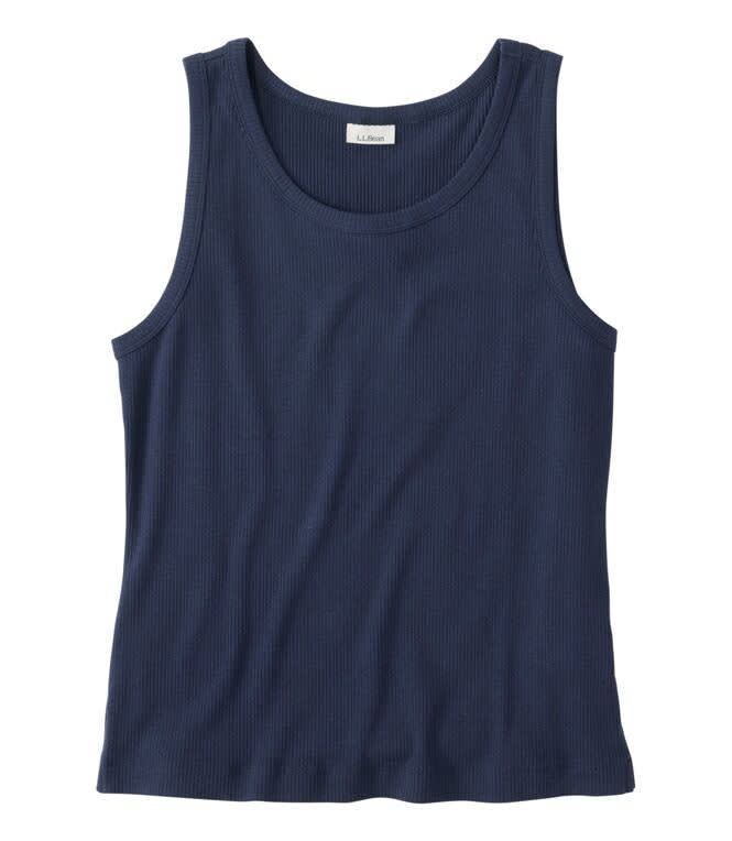 L.L.Bean-Bean's Layering Rib Tank Top - Women's