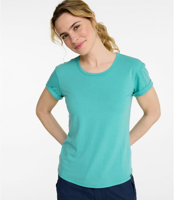 L.L.Bean-Everyday SunSmart Lifestyle Tee Short-Sleeve - Women's