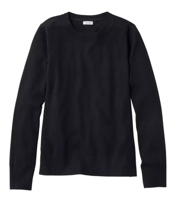 L.L.Bean-Essential Merino Wool Crewneck Sweater Women's