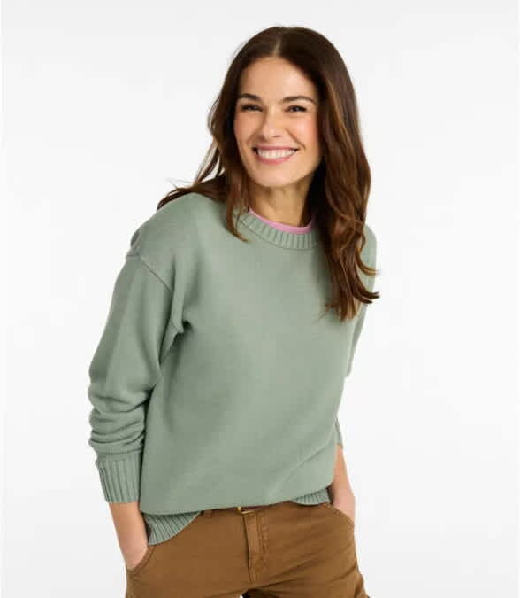 L.L.Bean-The Original Double L Crewneck Sweater - Women's