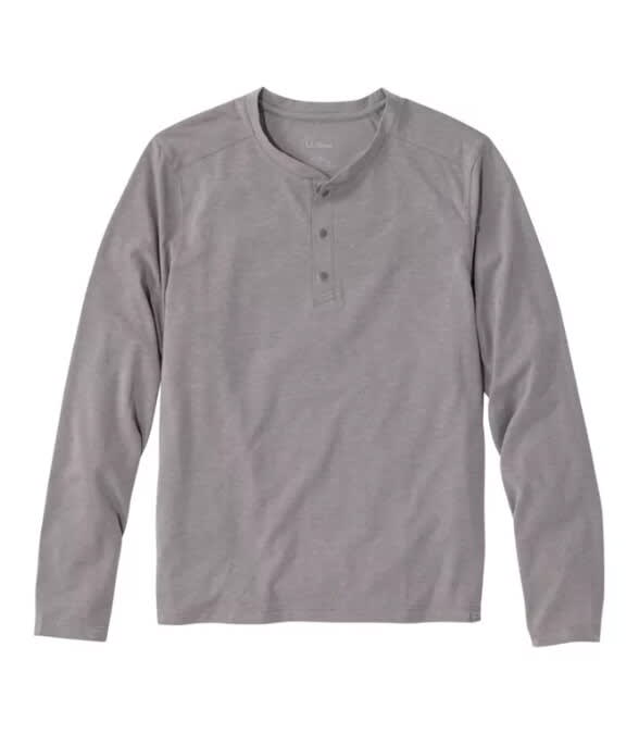 L.L.Bean-Multisport Lifestyle Henley Long Sleeve - Men's