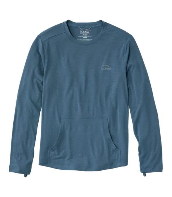 L.L.Bean-Tropicwear Comfort Crew Long-Sleeve - Men's