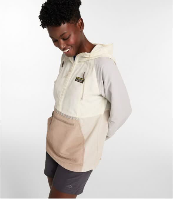 L.L.Bean-Mountain Classic Anorak Multi Color - Women's
