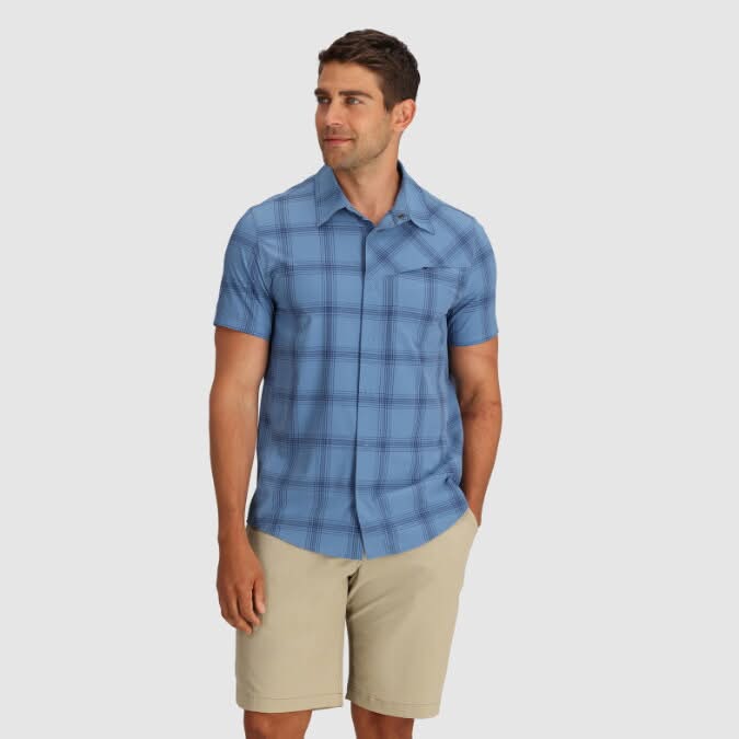 Outdoor Research-Astroman Short-Sleeve Sun Shirt - Men's