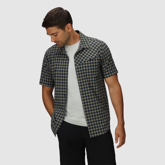 Outdoor Research-Astroman Short-Sleeve Sun Shirt - Men's