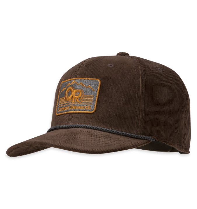 outdoor research advocate cord trucker cap